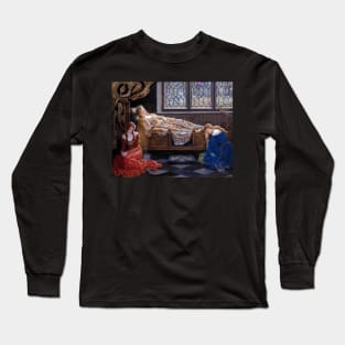 The Sleeping Beauty - John Collier Long Sleeve T-Shirt